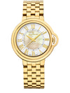 Relógio Jean Vernier Feminino Aço Dourado Mostrador Madrepérola JV01149