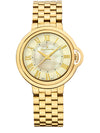 Relógio Jean Vernier Aço Dourado Feminino Movimento Suíço JV01150