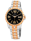 Relógio Jean Vernier Aço Inoxidável Bicolor Feminino Movimento Suíço JV01334