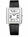 Relógio Jean Vernier Caixa Aço Pulseira Couro Masculino Movimento Suíço JV00832